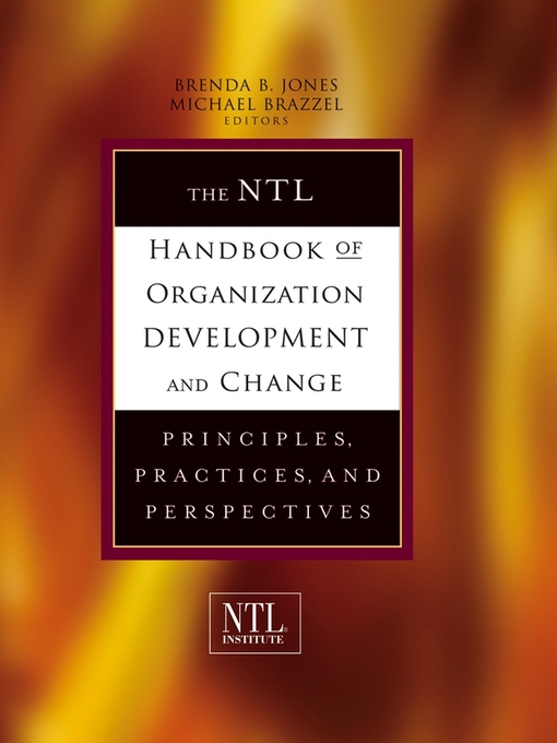 Title details for The NTL Handbook of Organization Development and Change by Brenda B. Jones - Available
